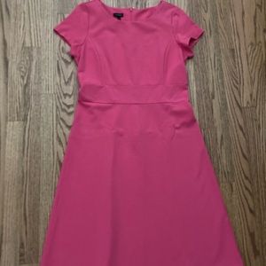 Talbots Ponte Dress in Salmon Pink Size 10